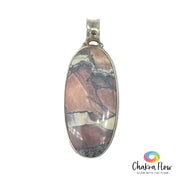 Butterfly Jasper Sterling Silver Pendant