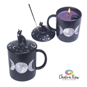 Candle Incense Holder - Cat