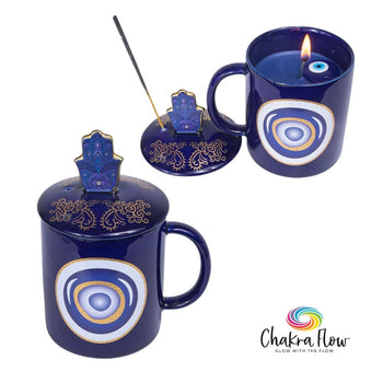 Candle Incense Holder - Fatima Hand
