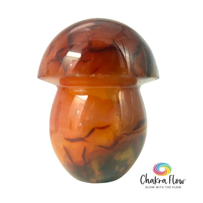 Carnelian Mushroom Massage Tool