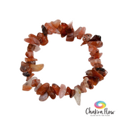 Carnelian Chip Bracelet