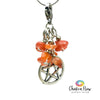 Carnelian Pentacle Charm
