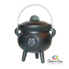 Cast Iron Cauldron Pentacle 