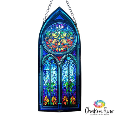 Cathedral Flower of Life Suncatcher