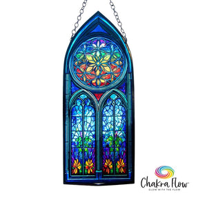 Cathedral Flower of Life Suncatcher