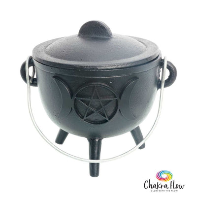 Cauldron - Cast Iron - Triple Moon