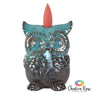 Ceramic Backflow Incense Burner- Owl
