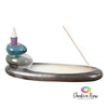Ceramic Backflow Incense Burner- Zen