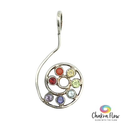 Chakra Sterling Silver Pendant