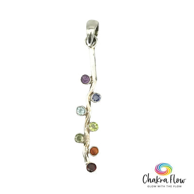 Chakra Vine Sterling Silver Pendant