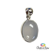 Chalcedony Sterling Silver Pendant