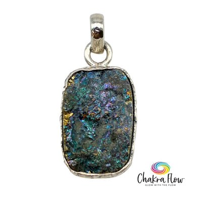 Chalcopyrite Sterling Silver Pendant