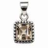 Champagne Scapolite Sterling Silver Pendant