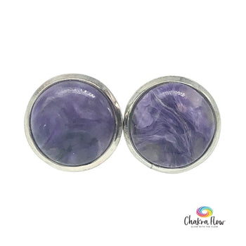 Charoite Earrings