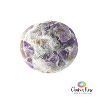 Chevron Amethyst Palm Stone