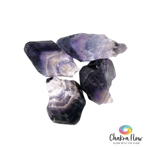 Chevron Amethyst Points