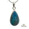 Chrysocolla Sterling Silver Pendant