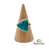Chrysocolla Sterling Silver Ring