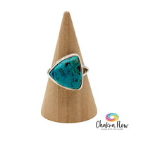 Chrysocolla Sterling Silver Ring