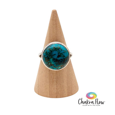 Chrysocolla Sterling Silver Ring
