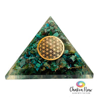Chrysocolla Orgone Pyramid