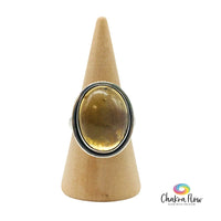 Citrine Sterling Silver Ring Size 7