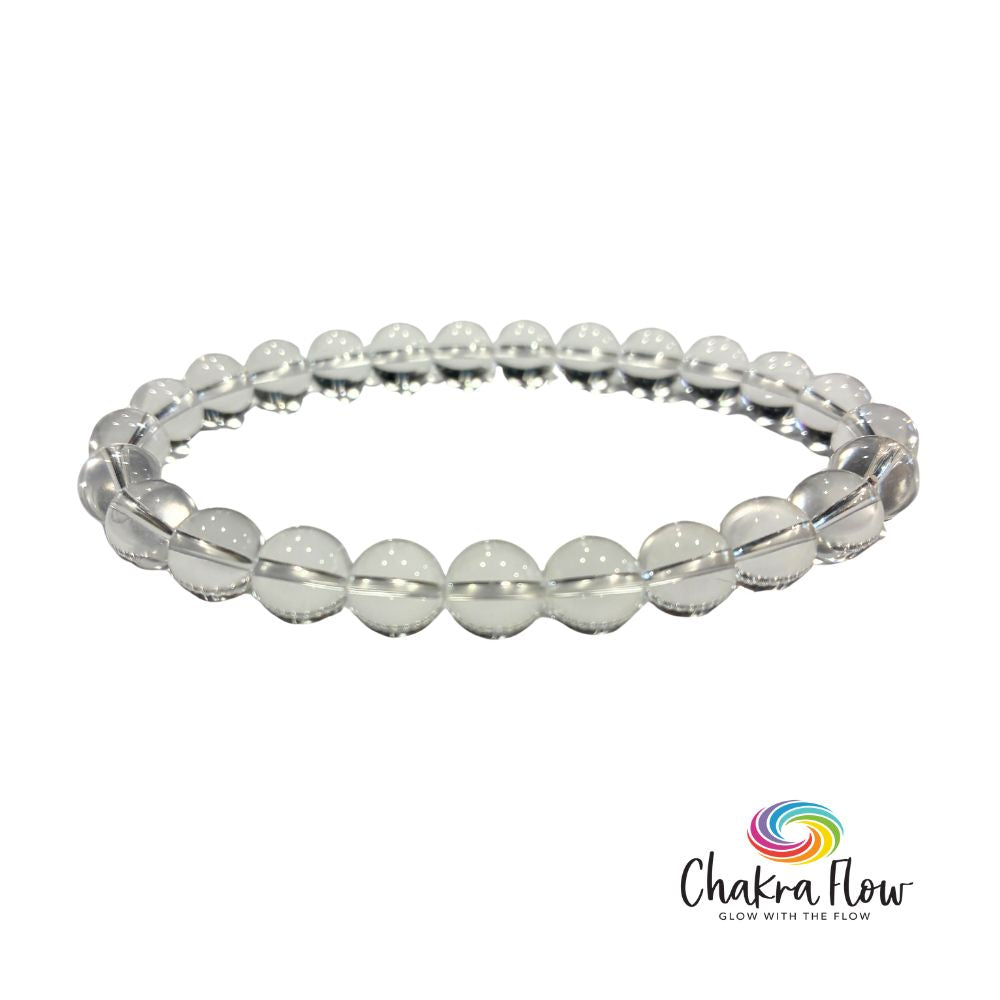 Clear Quartz Bracelet 8mm