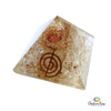 Clear Quartz Orgone Pyramid