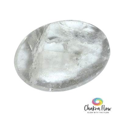 Clear Quartz Palm Stone