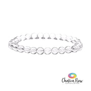 Clear Quartz Bracelet 6mm
