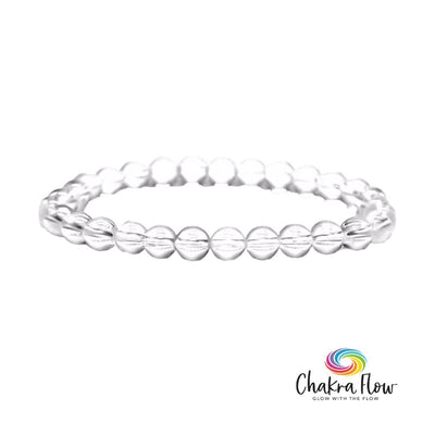 Clear Quartz Bracelet 6mm