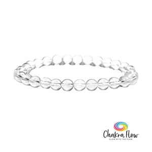 Clear Quartz Bracelet 6mm