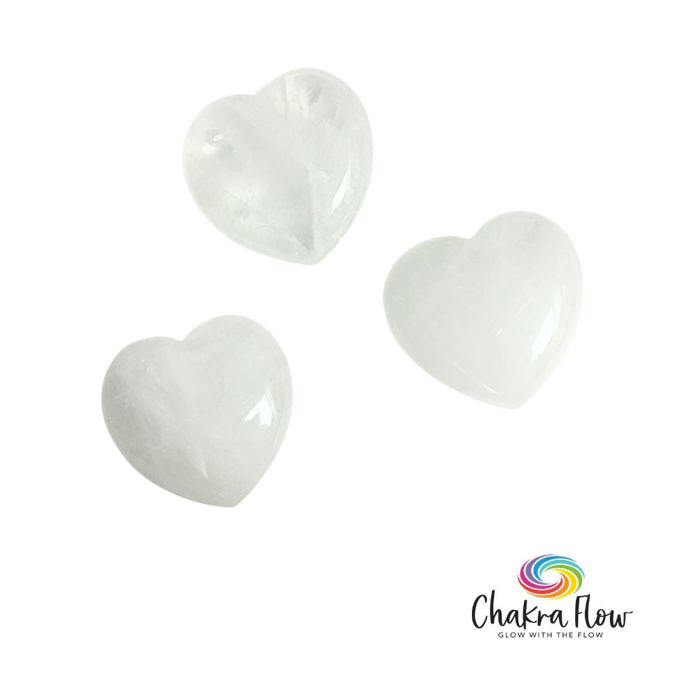 Clear Quartz Heart