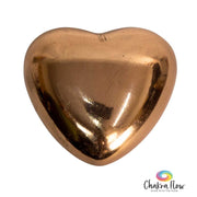 Copper Heart Palm Stone