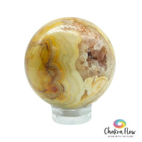 Crazy Lace Agate Sphere