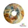 Crazy Lace Agate Pi Stone