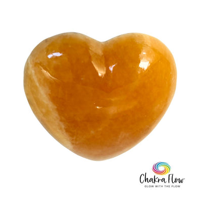 Creamsicle Calcite Heart