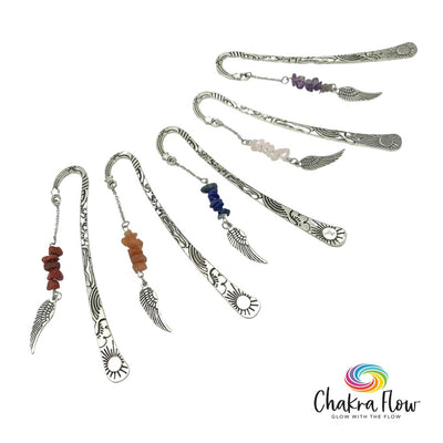 Crystal Chips & Wing Bookmark