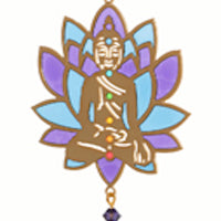 Crystal Dreams - Buddha Suncatcher