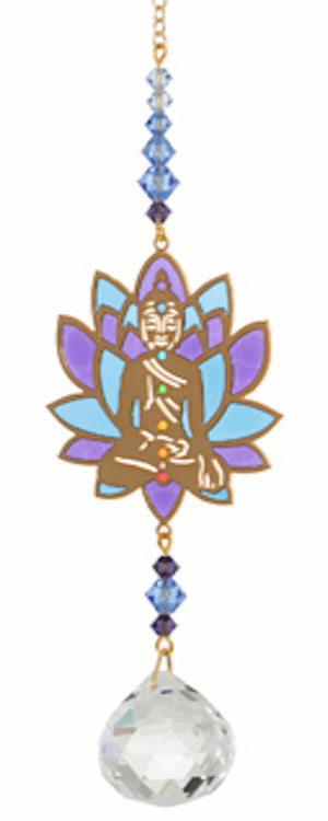 Crystal Dreams - Buddha Suncatcher