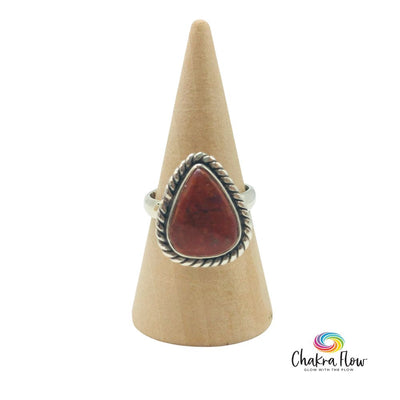 Cuprite Sterling Silver Ring Size 
