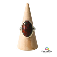 Cuprite Sterling Silver Ring Size 6