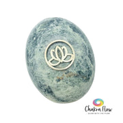 Dark Green Aventurine Palm Stone