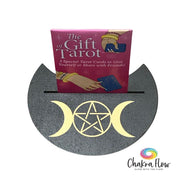 Dark Wood Single Tarot Card Display
