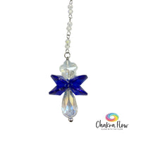 Dark Blue Angel Suncatcher