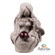 Dragon Goddess Gypsum Figurine