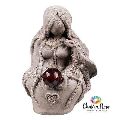 Dragon Goddess Gypsum Figurine