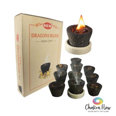 Dragon's Blood Resin Cups