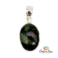 Dragon's Blood Sterling Silver Pendant