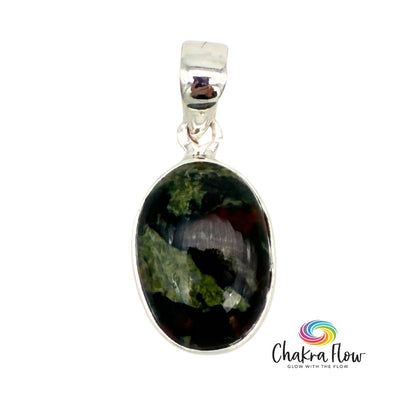 Dragon's Blood Sterling Silver Pendant